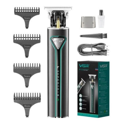 Професійна акумуляторна машинка для стрижки VGR V-009 з тривалою автономністю