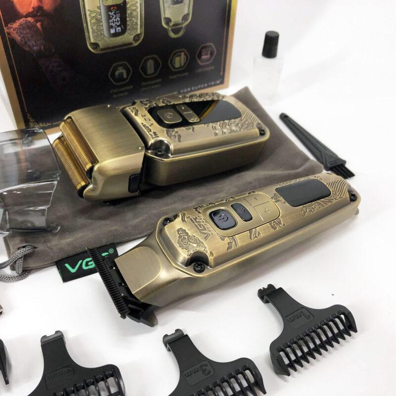 Машинка для стрижки та гоління VGR V-641 — професійний набір для догляду за зовнішнім виглядом.