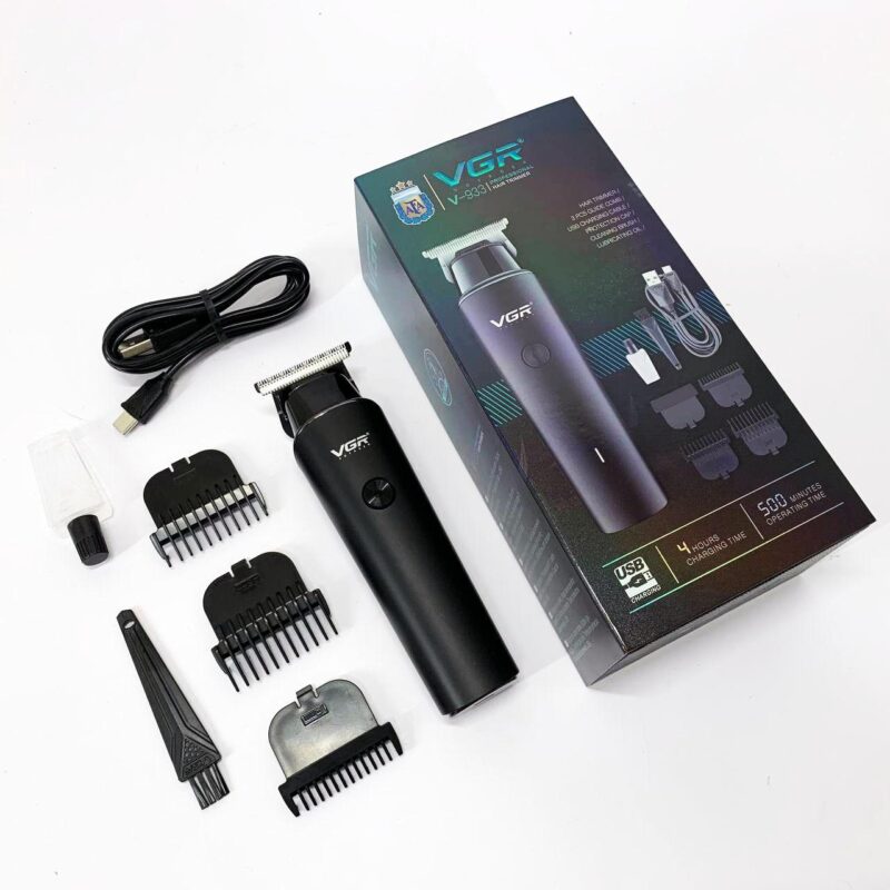 Акумуляторний триммер VGR V-933 — свобода стрижки в будь-яких умовах.