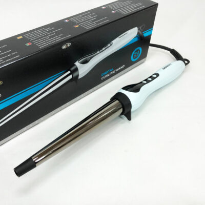 Конусна плойка Gemei GM-403 для легкого створення локонів без пошкодження волосся.