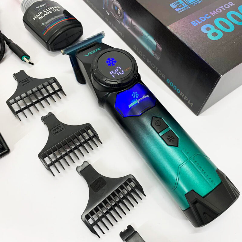 Тример VGR V-946 з технологією охолодження для комфортної стрижки волосся