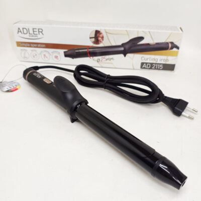Плойка Adler AD 2115 Curly 100Вт з керамічним покриттям для локонів середньої товщини