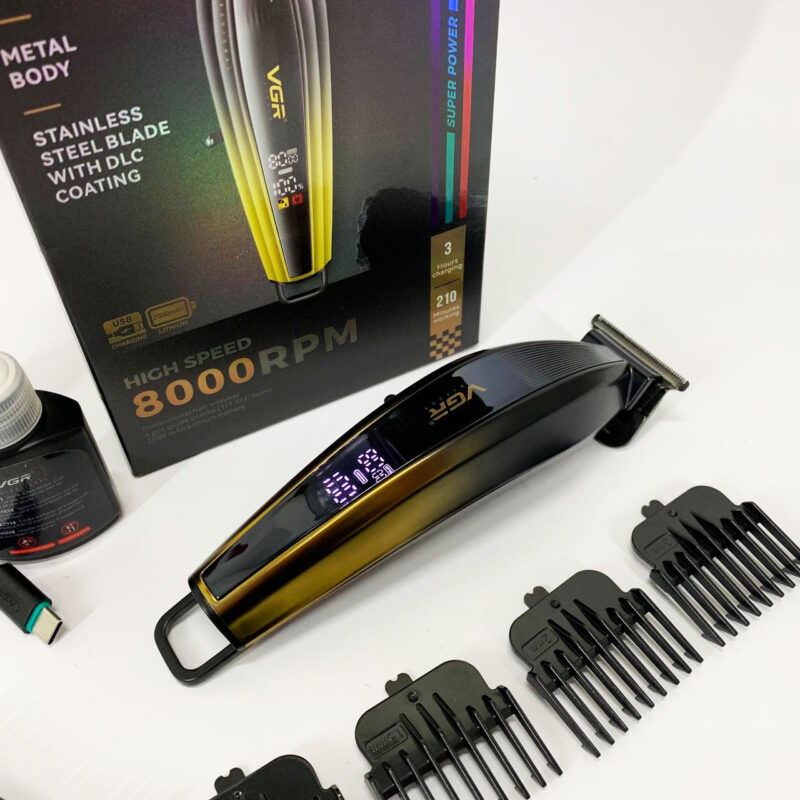 Тример VGR V-974 — бездротовий інструмент для ідеальної стрижки волосся.