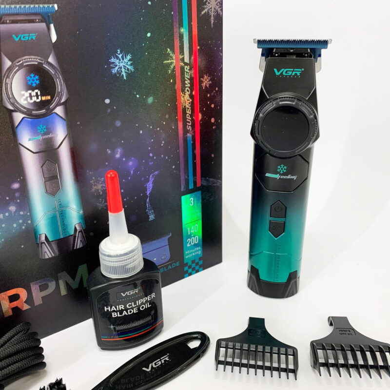 Тример VGR V-946 з технологією охолодження для комфортної стрижки волосся