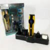 VGR V-173 YELLOW Набір для стрижки 13 в 1 з акумулятором 1500 мАг та дисплеєм
