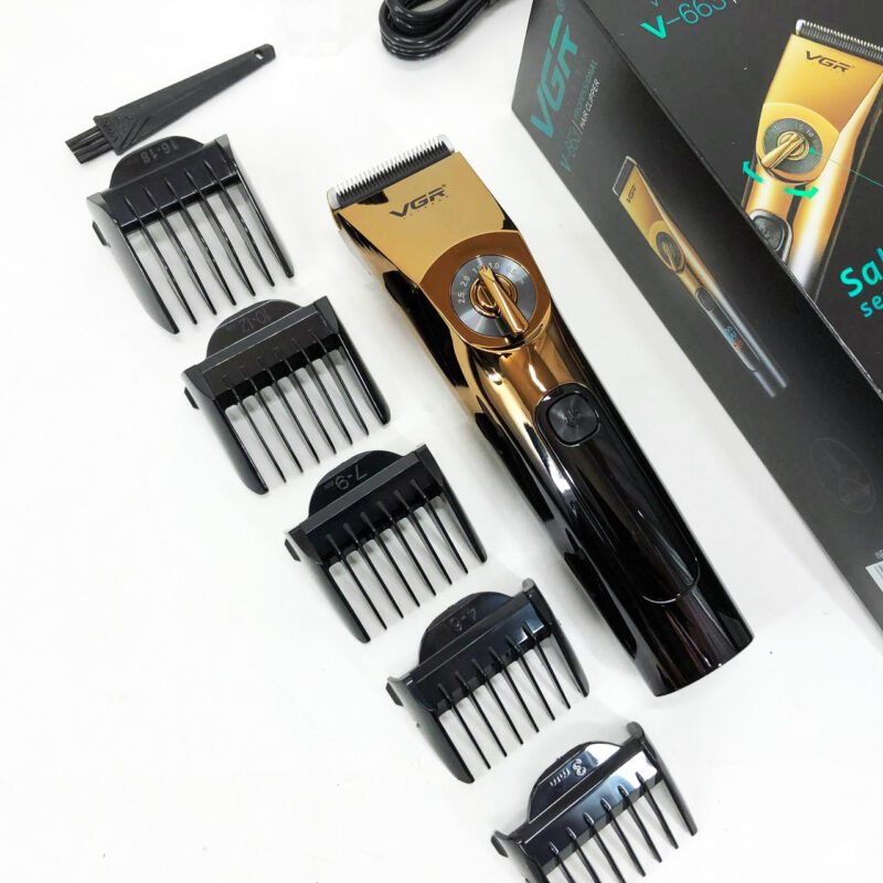 Професійна бездротова машинка для стрижки VGR V-663 — точність і зручність у кожному зрізі.