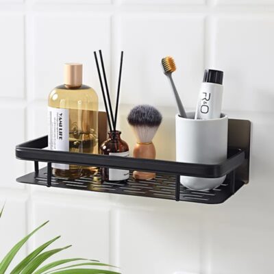 STORAGE RACK AND197 Органайзер у ванну кімнату поличка на стіну стильний дизайн компактні розміри до 10 кг