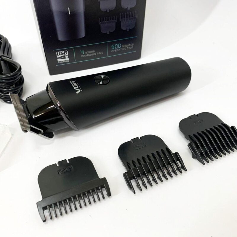 Акумуляторний триммер VGR V-933 — свобода стрижки в будь-яких умовах.