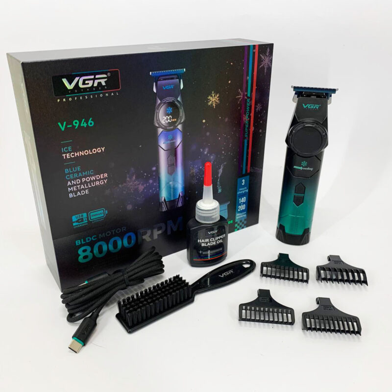 Тример VGR V-946 з технологією охолодження для комфортної стрижки волосся
