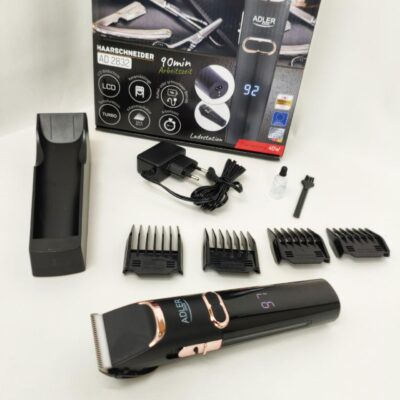 Машинка для стрижки волосся Adler AD 2832 — Ваш ідеальний помічник для догляду за волоссям вдома та в подорожах.