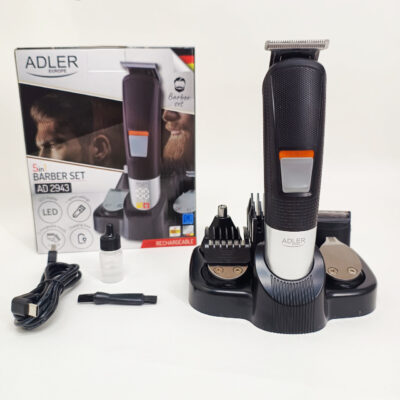 Тример для волосся Adler AD 2943 5 в 1 акумуляторний — ефективний догляд без зайвих зусиль