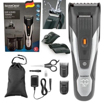 Машинка для стрижки волосся Silver Crest SHBS 800 A1 — комфортний догляд за бородою та вусами без затруднень.
