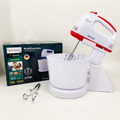 Миксер Rainberg RB-1005 500Вт з чашею 2 л для зручного приготування їжі