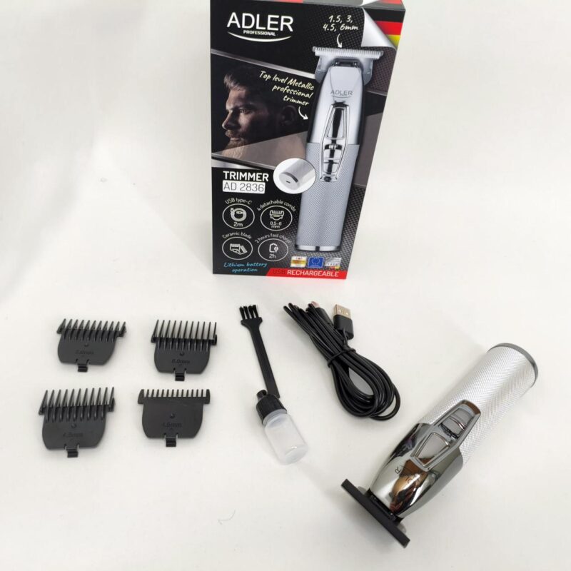 Машинка для стрижки волосся Adler AD-2836S з безболісним вкорочуванням волосся