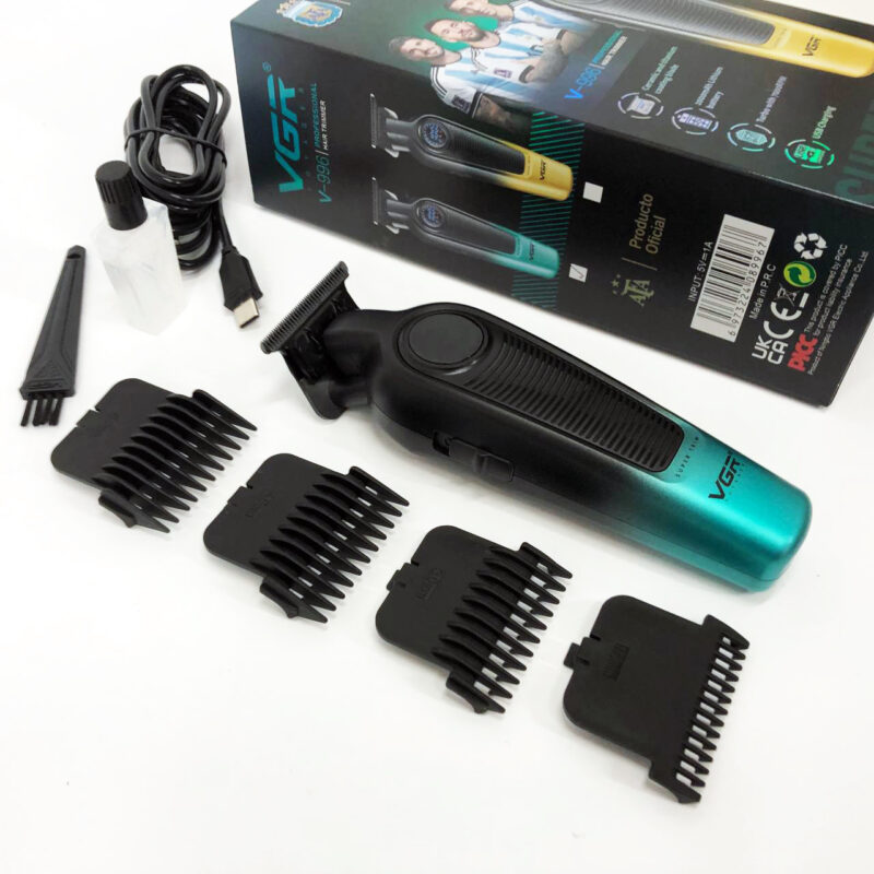 Тример VGR V-996 GREEN — ефективний інструмент для професійних зачісок.