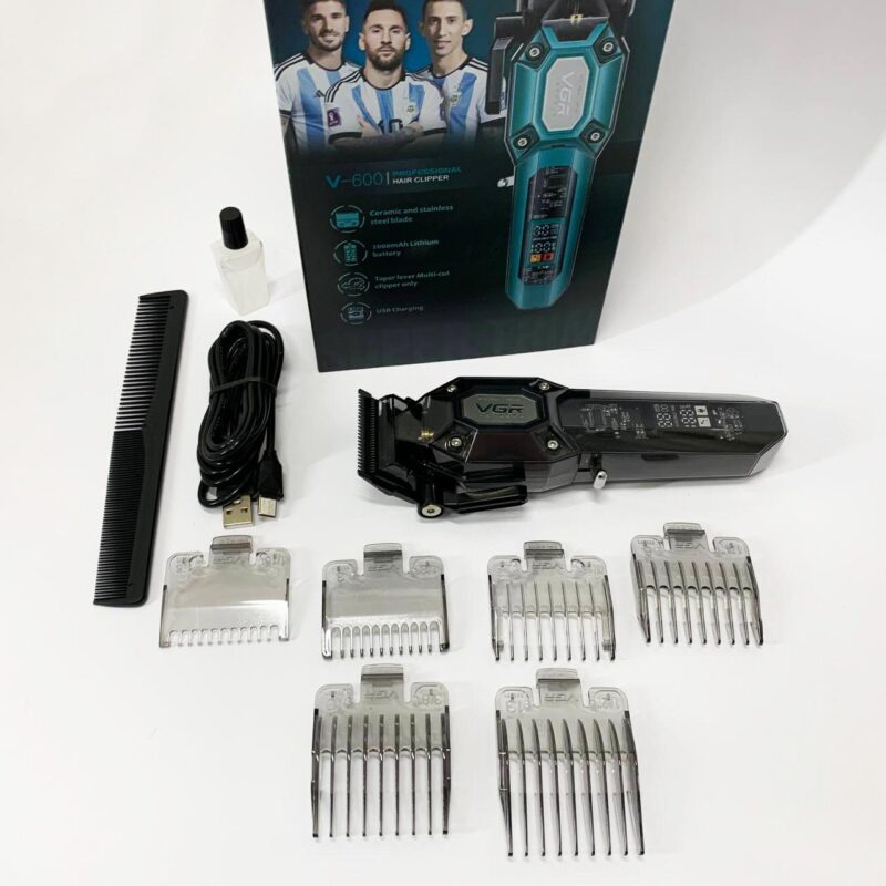 Акумуляторна машинка для стрижки VGR V-600. Потужність і точність для ідеальних зачісок.