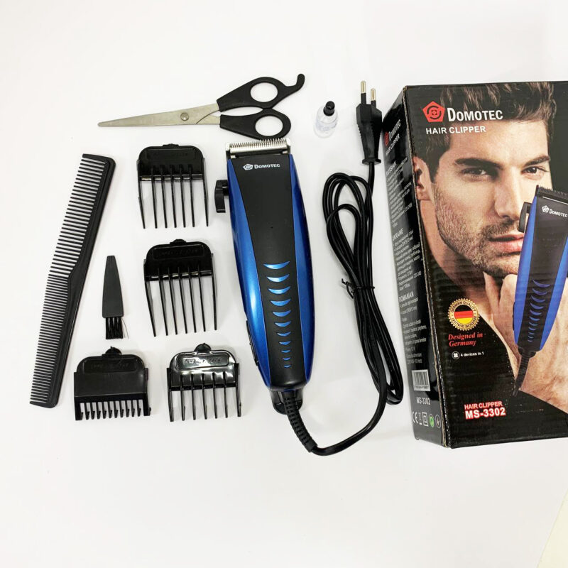 Машинка для стрижки Domotec MS-3302 — ідеальне рішення для домашньої зачіски без зайвих витрат.