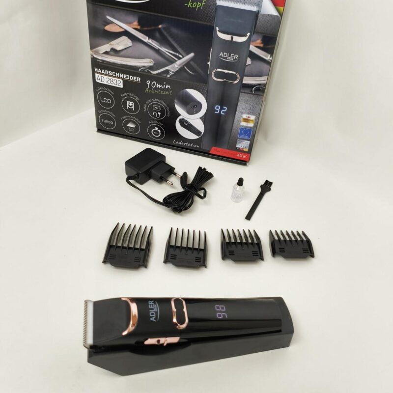 Машинка для стрижки волосся Adler AD 2832 — Ваш ідеальний помічник для догляду за волоссям вдома та в подорожах.