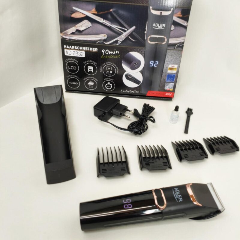 Машинка для стрижки волосся Adler AD 2832 — Ваш ідеальний помічник для догляду за волоссям вдома та в подорожах.