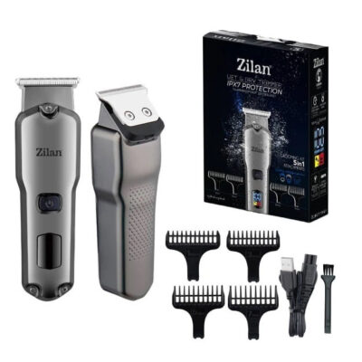 Тример для бороди та вусів Zilan ZLN8634 — 5 у 1 для ідеального вигляду