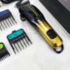 Акумуляторна машинка для стрижки VGR V-026 GOLD з бездротовим використанням для професіоналів та домашніх майстрів