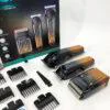 pkyvuyfvayvfay Комплект VGR 3 в 1 V-644 акумуляторна машинка для стрижки триммер та електробритва 3 в 1 200 хвилин автономії