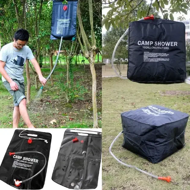 Camp Shower 40л Похідний душ для кемпінгу, туристів, дачників з герметичним резервуаром.