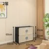 Полиця - шафа для взуття SNG04 Органайзер на 2 секції Закрита конструкція 90 см 63 см 32 см