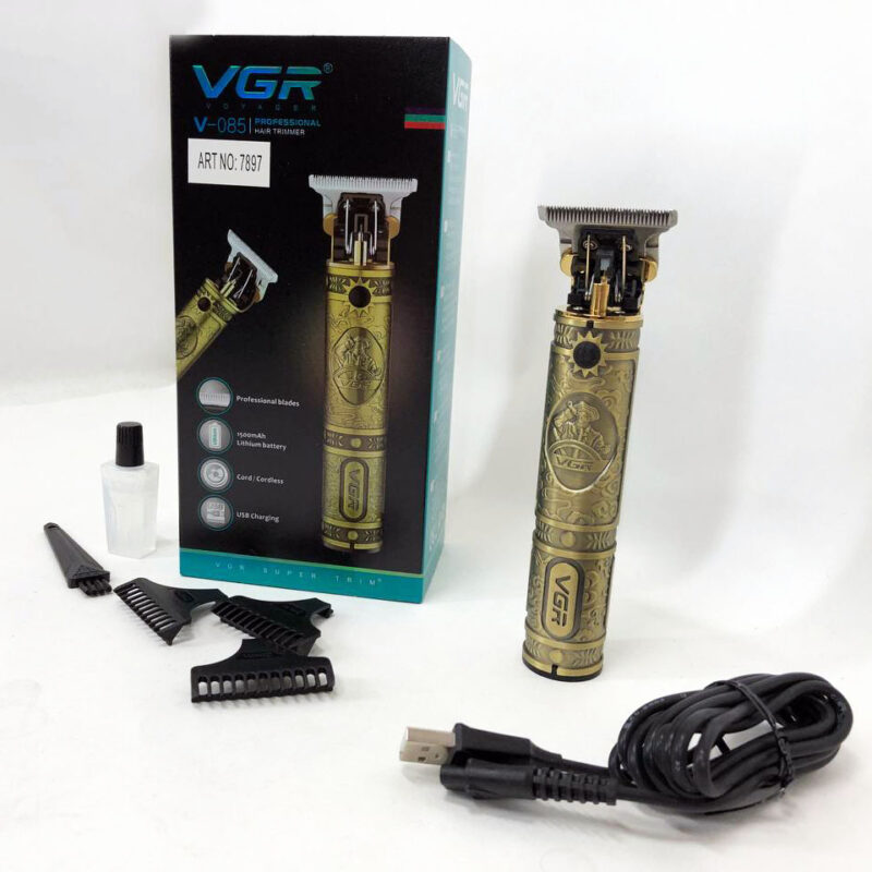 Машинка для стрижки VGR V-085 — професійна акумуляторна модель для стрижки волосся.