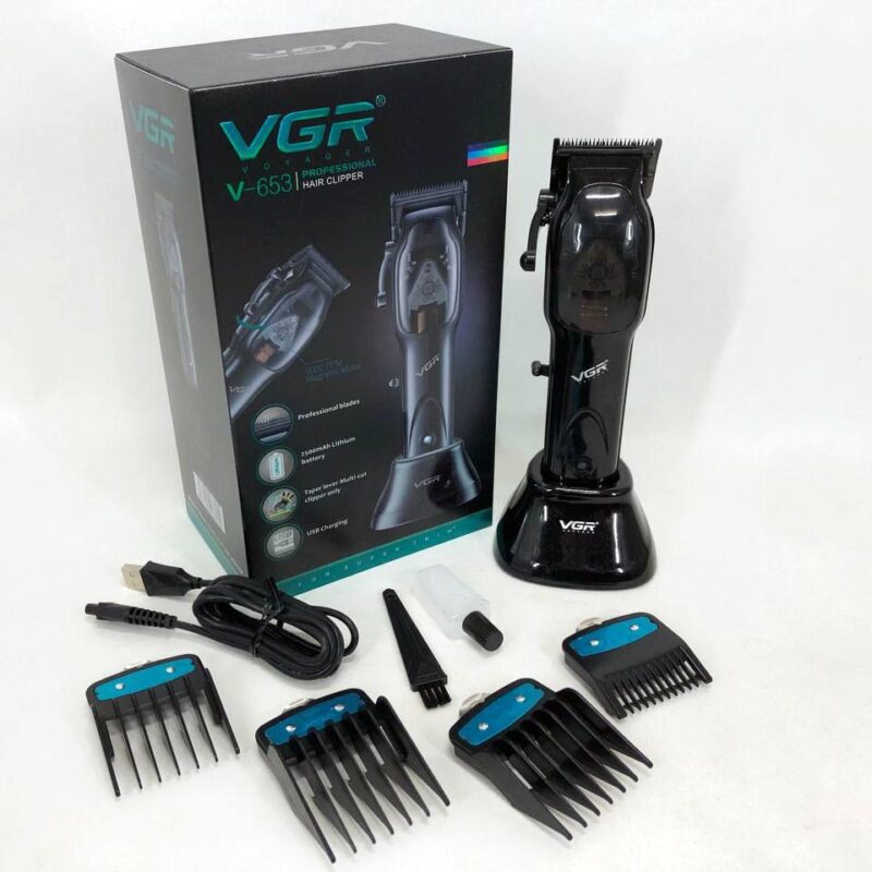 Машинка для стрижки волосся VGR Hair Clipper V-653 Voyager — ідеальні плавні переходи без зусиль