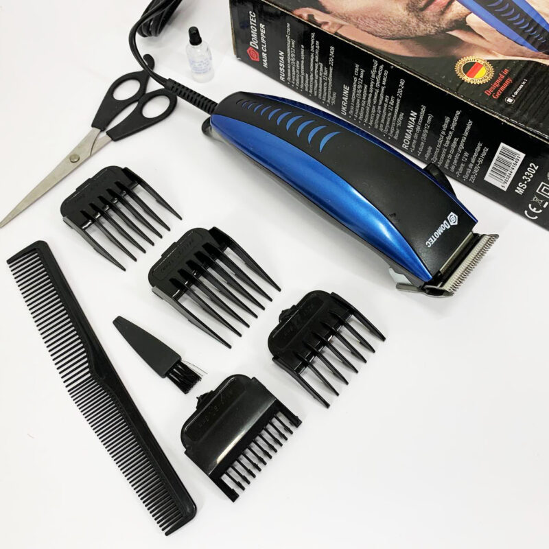 Машинка для стрижки Domotec MS-3302 — ідеальне рішення для домашньої зачіски без зайвих витрат.