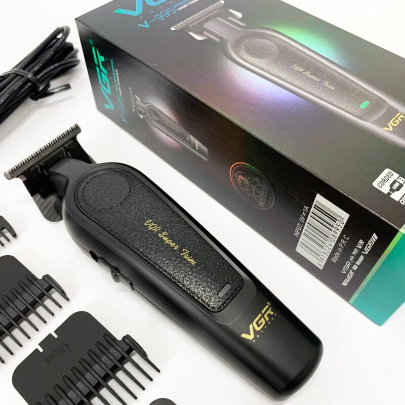 Акумуляторна машинка для стрижки VGR V-995 — ідеальна стрижка без зусиль у домашніх умовах.