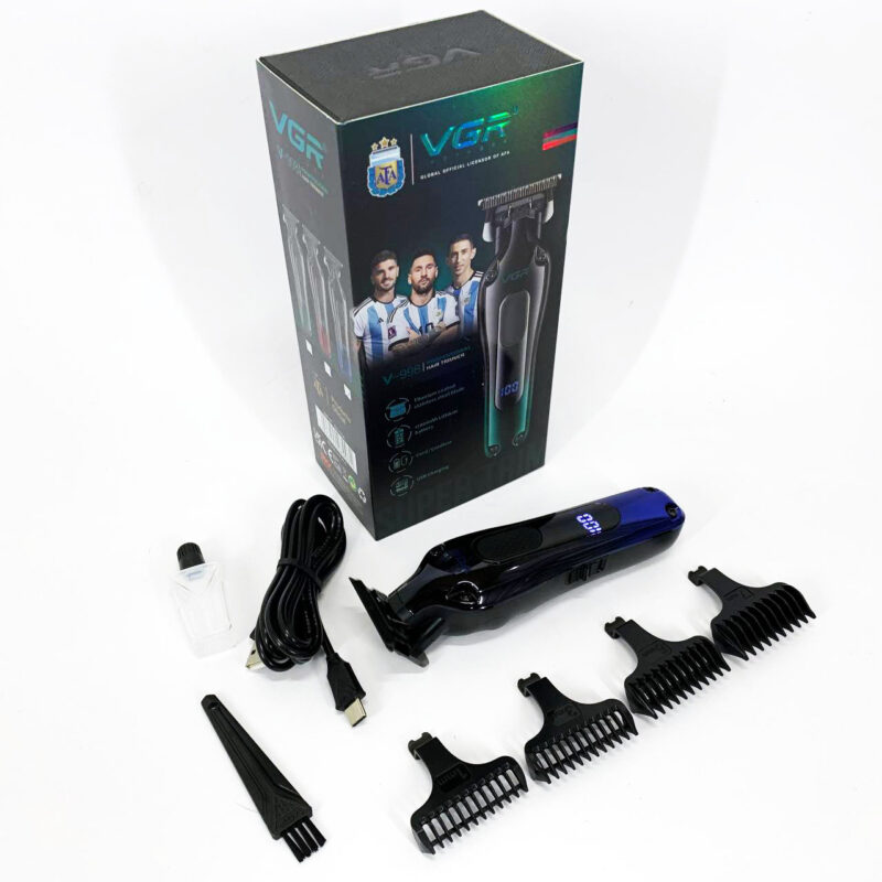 Тример VGR V-998 — до 180 хвилин автономної роботи для безперервної стрижки волосся.