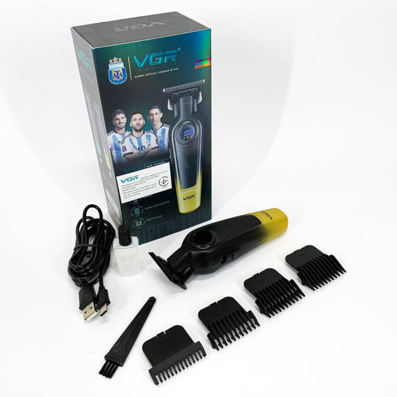 Тример VGR V-996 YELLOW — потужний інструмент для стильних зачісок.