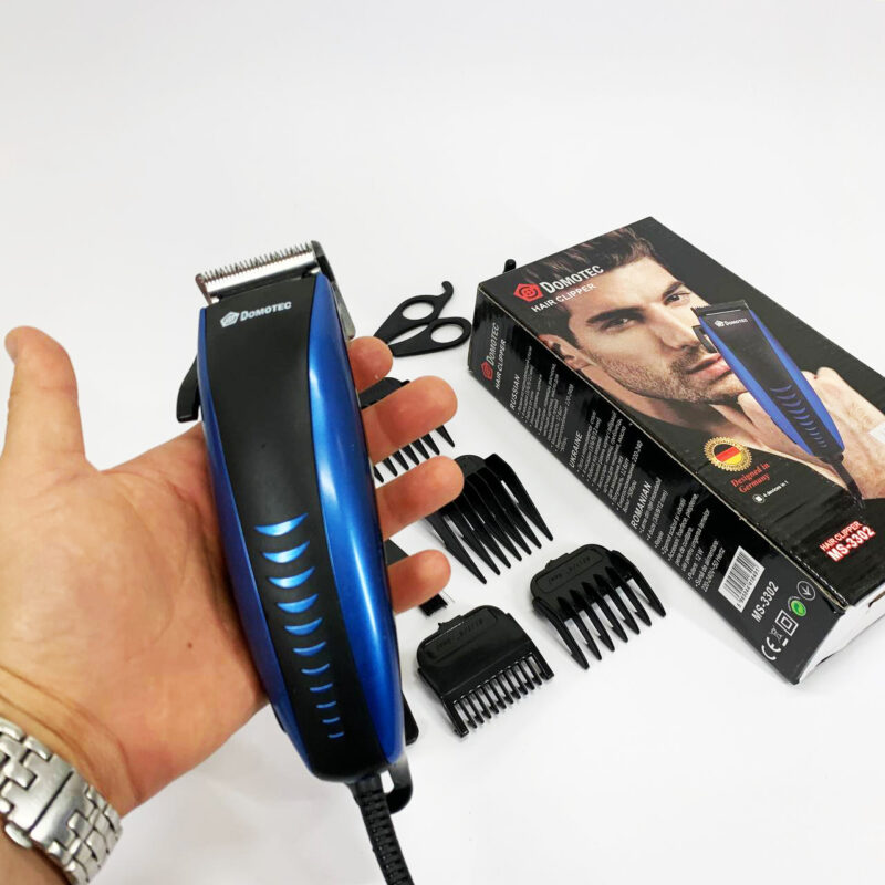 Машинка для стрижки Domotec MS-3302 — ідеальне рішення для домашньої зачіски без зайвих витрат.