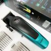 Акумуляторна машинка для стрижки VGR V-196 GREEN — до 200 хвилин безперервної роботи