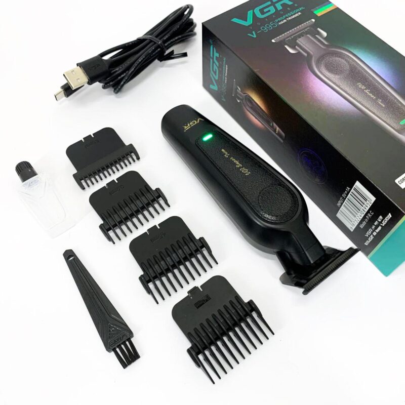 Акумуляторна машинка для стрижки VGR V-995 — ідеальна стрижка без зусиль у домашніх умовах.