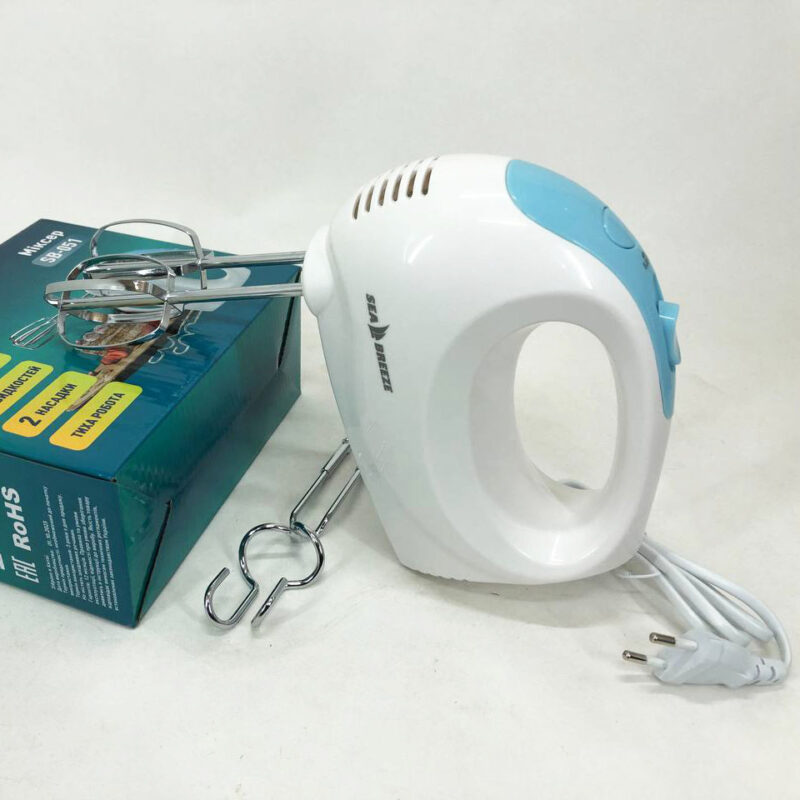 Миксер SeaBreeze SB-051 300 Вт — потужний ручний кухонний помічник для ефективного приготування страв