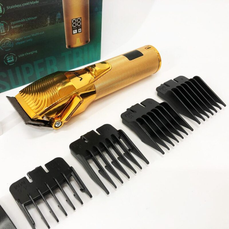 Акумуляторна машинка для стрижки волосся VGR V-280 з дисплеєм та насадками якісна.