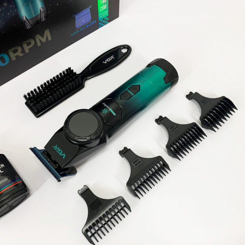 Тример VGR V-946 з технологією охолодження для комфортної стрижки волосся