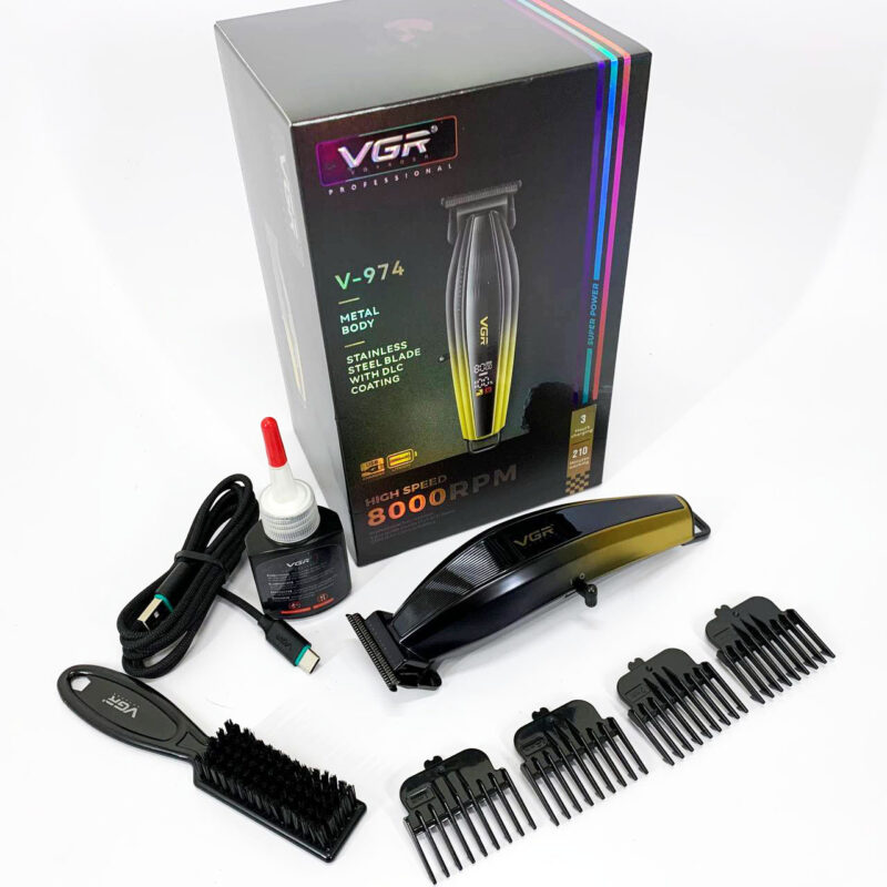 Тример VGR V-974 — бездротовий інструмент для ідеальної стрижки волосся.