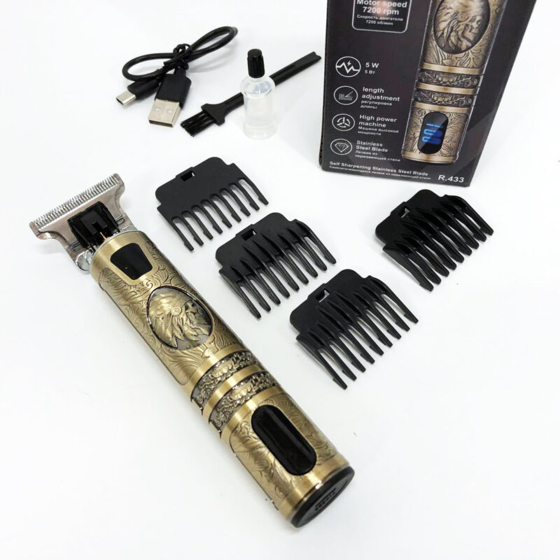 Машинка для стрижки RAF R-433 — компактний тример для точного догляду за волоссям.