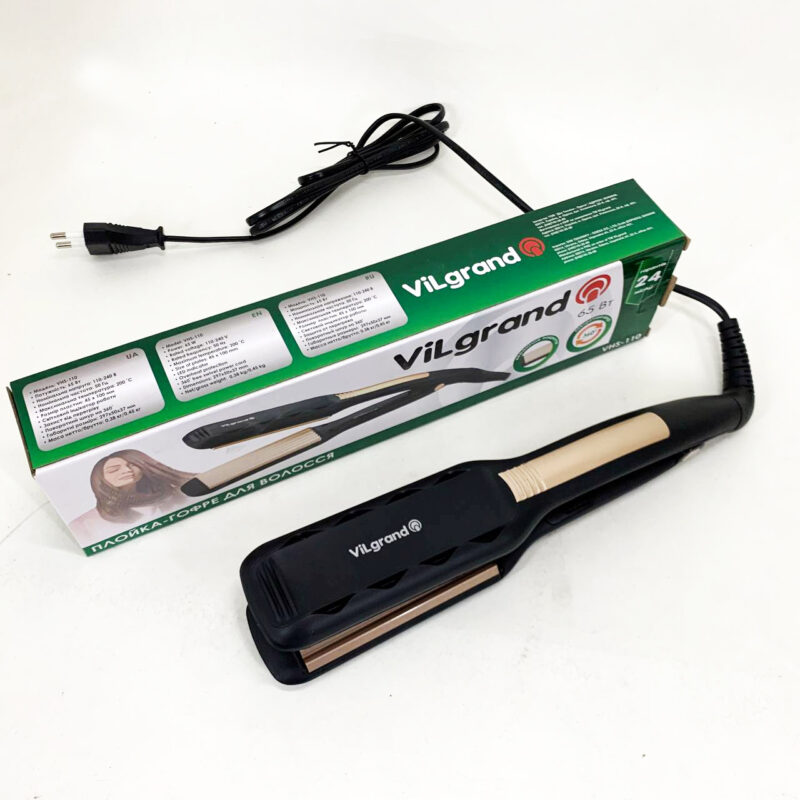 Волосся | ViLgrand | VHS-110 | Гофре з керамічним покриттям для створення текстурних укладок.