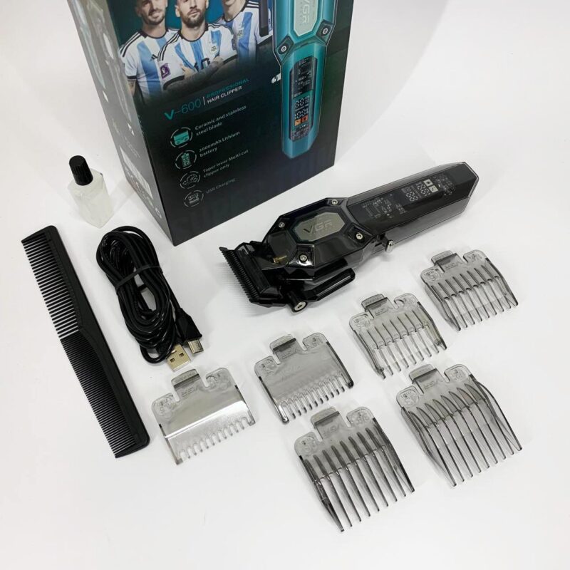 Акумуляторна машинка для стрижки VGR V-600. Потужність і точність для ідеальних зачісок.