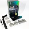 Акумуляторна машинка для стрижки VGR V-196 GREEN — до 200 хвилин безперервної роботи