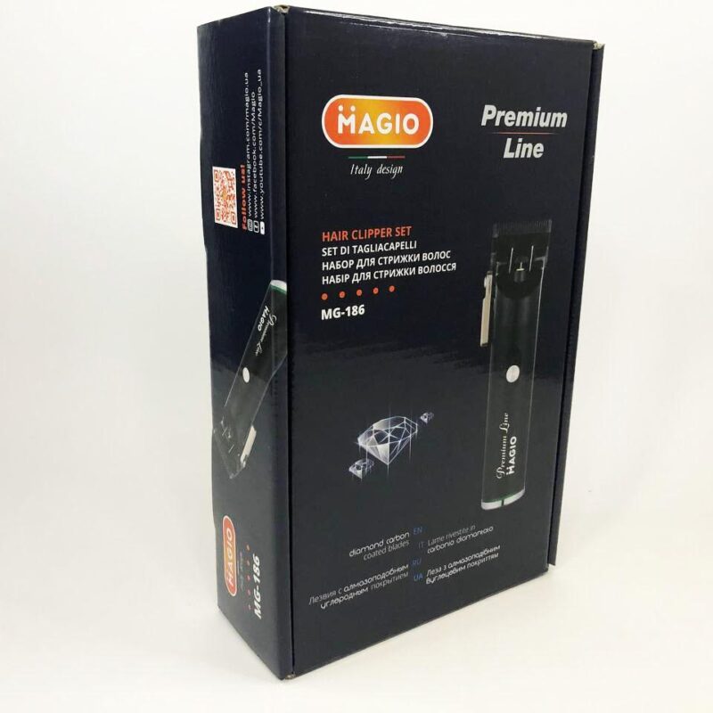 Машинка для стрижки волосся MAGIO MG-186 для бездоганного вигляду в будь-який час