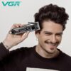 Акумуляторна машинка для стрижки VGR V-051 – безперервна автономна робота до 300 хвилин
