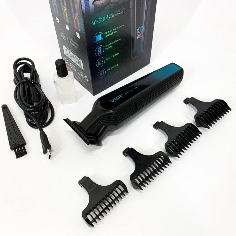Професійний триммер VGR V-930 для бороди та вусів з керамічними лезами