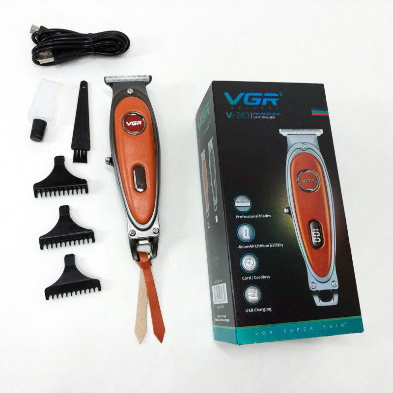 Тример VGR V-263 Orange – потужний інструмент для стильних зачісок