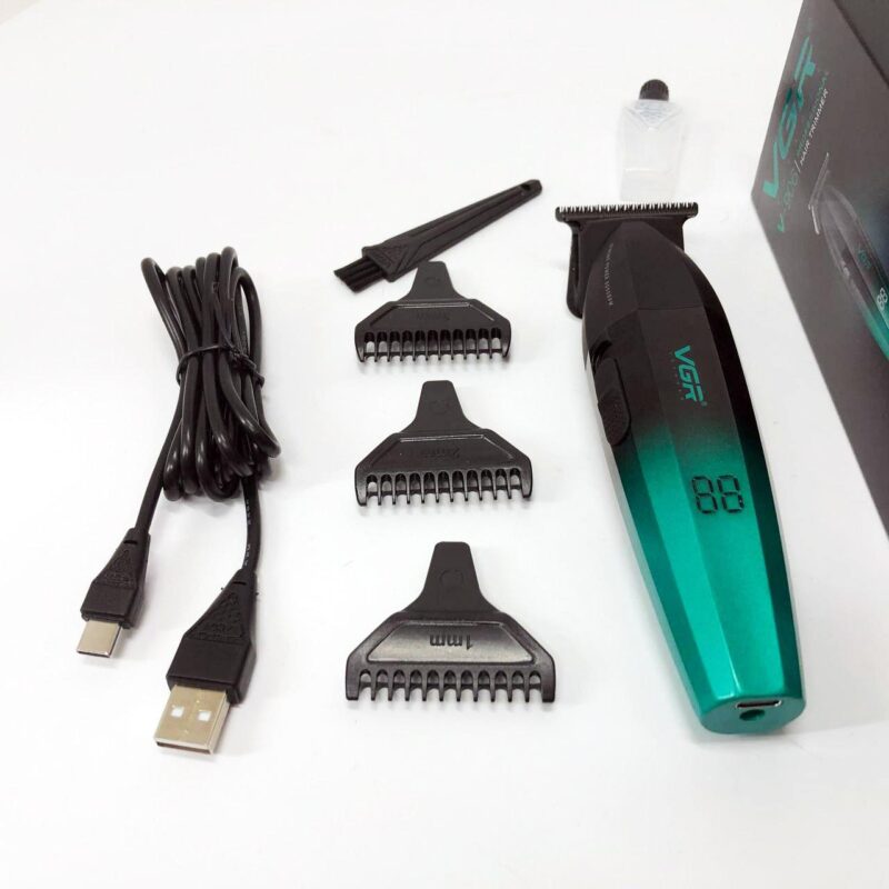 Машинка для стрижки волосся VGR V-906 тример для окантовки та стрижки бороди.